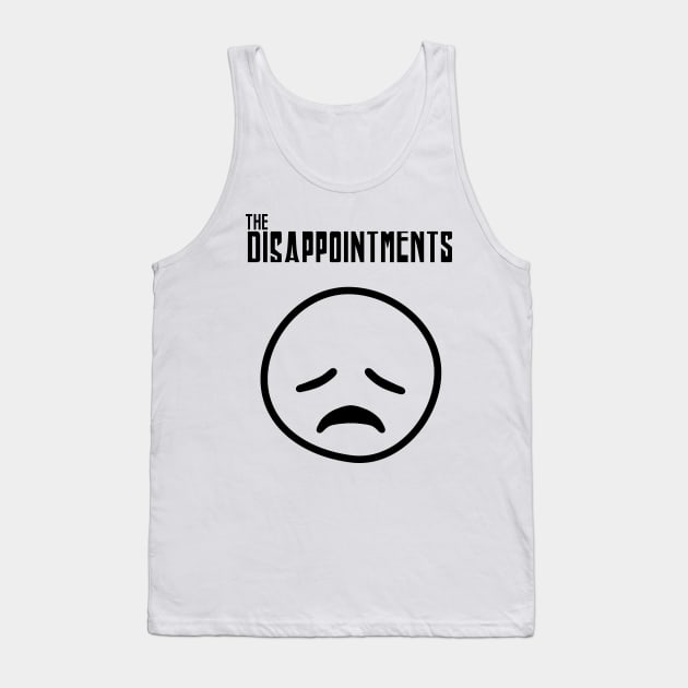 Disappointments Emjoi - Black Ink Tank Top by The Disappointments